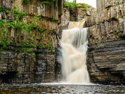 High Force waterfall in Middleton-in-teesdale, Yorkshire, England